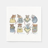 Serviette En Papier Pocket Mice (Devant)