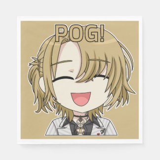 Serviette En Papier Pog! Chibi Napkins - Luca Kaneshiro Fanart