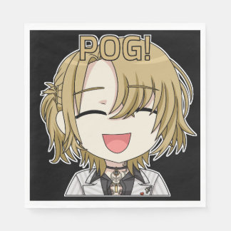 Serviette En Papier Pog ! Serviettes Chibi - Luca Kaneshiro Fanart
