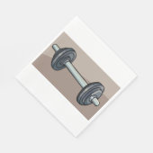 Serviette En Papier Poids de Dumbbell (Coin)