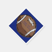 Serviette En Papier Poignée Football Anniversaire Papier de fête (Coin)