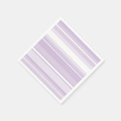 Serviette En Papier Poignée rayures violettes (Coin)