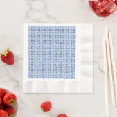 Serviette En Papier Pointe Polka 01.Gray Lblue BG (En situation)