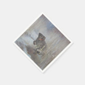 Serviette En Papier Pointer allemand à poil dur (Coin)