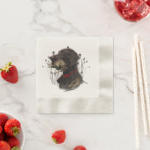 Serviette En Papier Pointeur à poils courts allemand (En situation)