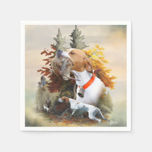 Serviette En Papier Pointeur anglais