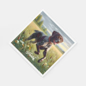 Serviette En Papier Pointeur court allemand en cours d'exécution (Coin)