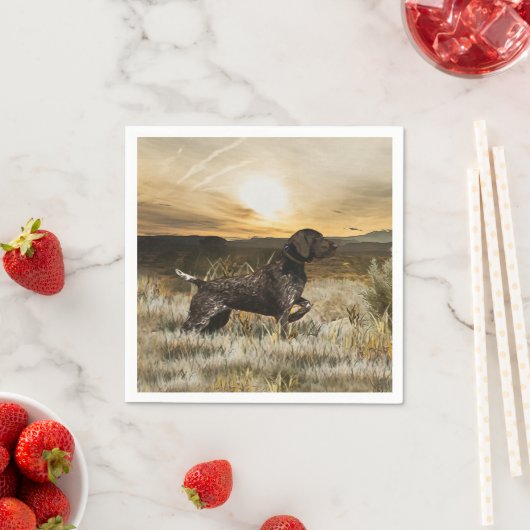 Serviette En Papier Pointeurs germains (GSP) (En situation)