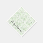 Serviette En Papier Points Confetti Mint Noël (Coin)