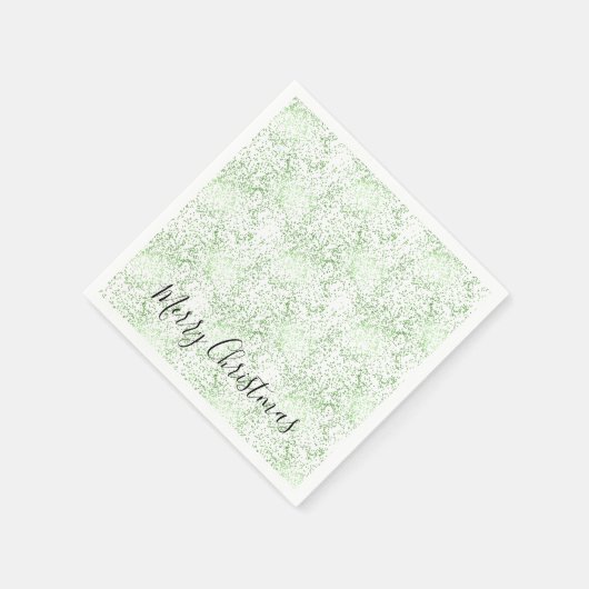 Serviette En Papier Points Confetti Mint Noël (Coin)