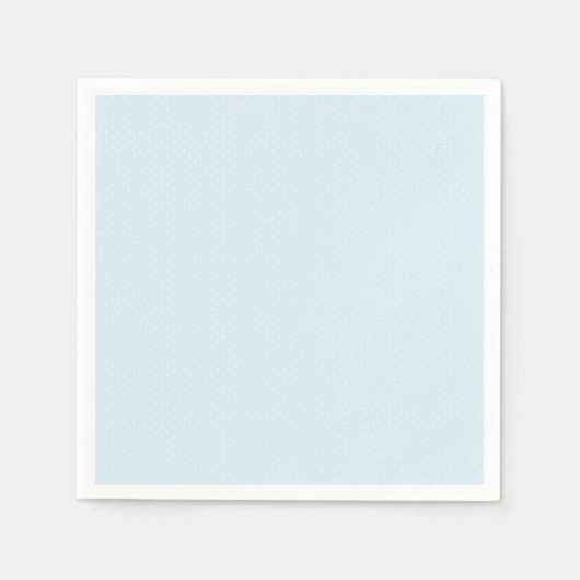 Serviette En Papier Points de connexion bleu clair (Devant)