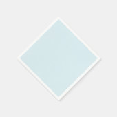 Serviette En Papier Points de connexion bleu clair (Coin)