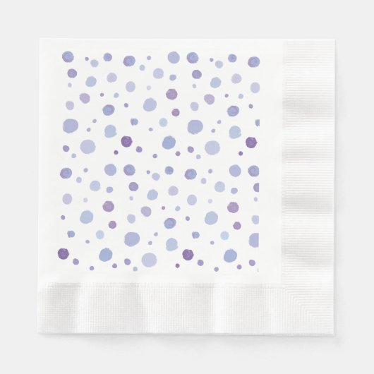 Serviette En Papier points faits main (Devant)