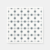 Serviette En Papier Points gris, motif à pois, points, pois (Devant)