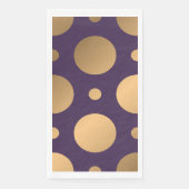 Serviette En Papier Points Motif 15 (Devant)
