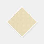 Serviette En Papier Points noirs de début d'automne Classique | Blé do (Coin)