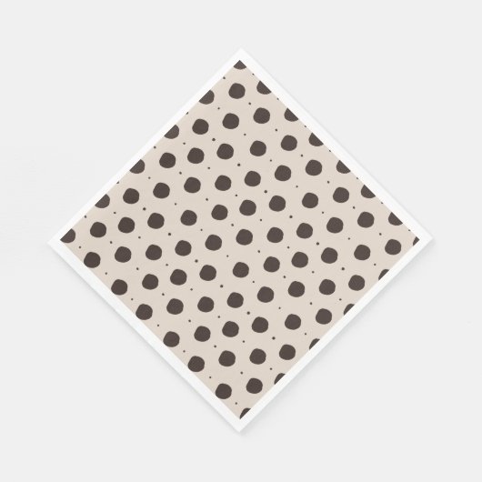 Serviette En Papier points polka Elle se marie Shower nuptial  (Coin)