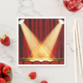 Serviette En Papier Points saillants sur scène (En situation)