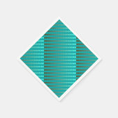 Serviette En Papier Points satinés - gris turquoise et étain (Coin)