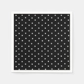 Serviette En Papier Pois (Devant)