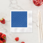 Serviette En Papier Pois blanc mignon (En situation)