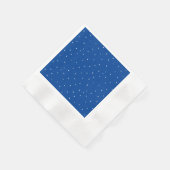 Serviette En Papier Pois blanc mignon (Coin)
