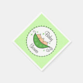 Serviette En Papier Pois dans mon pois Triplés (Coin)