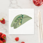 Serviette En Papier Pois Dans Un Morceau (En situation)