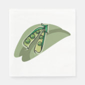 Serviette En Papier Pois Dans Un Morceau (Devant)