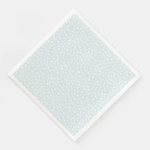 Serviette En Papier Pois de mer inégale conception graphique (Coin)