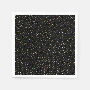 Serviette En Papier Pois d'Halloween