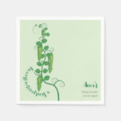 Serviette En Papier Pois doux (Devant)