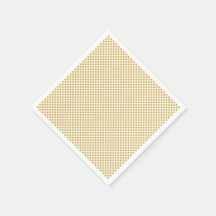 Serviette En Papier Pois épicé de moutarde
