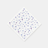 Serviette En Papier pois peint à la main (Coin)