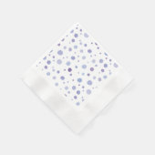 Serviette En Papier pois peint à la main (Coin)