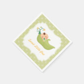 Serviette En Papier Pois sucré dans un Baby shower de pois Fournitures (Coin)