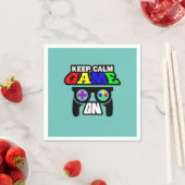 Serviette En Papier Poison Keep Calm Game (En situation)