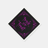 Serviette En Papier Poison Purple Trick ou traitement (Coin)