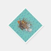 Serviette En Papier Poisson (Coin)