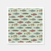 Serviette En Papier Poisson (Devant)