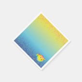 Serviette En Papier Poisson (Coin)