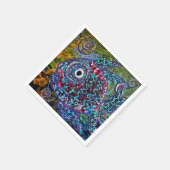 Serviette En Papier Poisson (Coin)