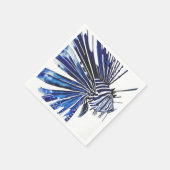 Serviette En Papier Poisson blanc (Coin)