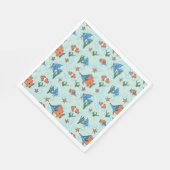 Serviette En Papier Poisson Carton mignon (Coin)