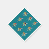 Serviette En Papier Poisson Dessin Papier à cocktail (Coin)