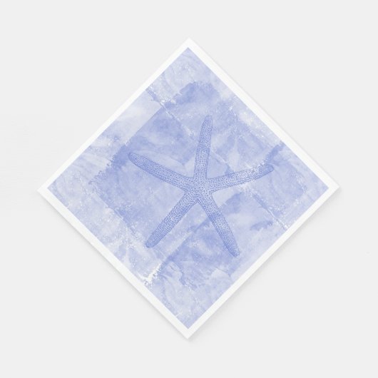 Serviette En Papier Poisson pourpre (Coin)