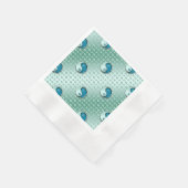 Serviette En Papier Poissons (Coin)