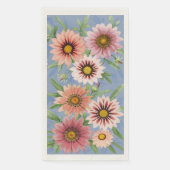 Serviette En Papier Poissons roses Floral Botanal Art Design (Devant)