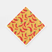 Serviette En Papier Poivrons chauds (Coin)
