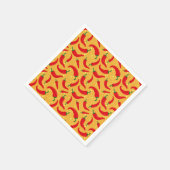 Serviette En Papier Poivrons chauds (Coin)